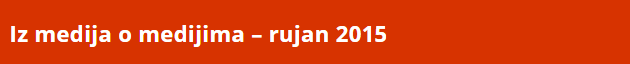 ‫iz medija o medijima